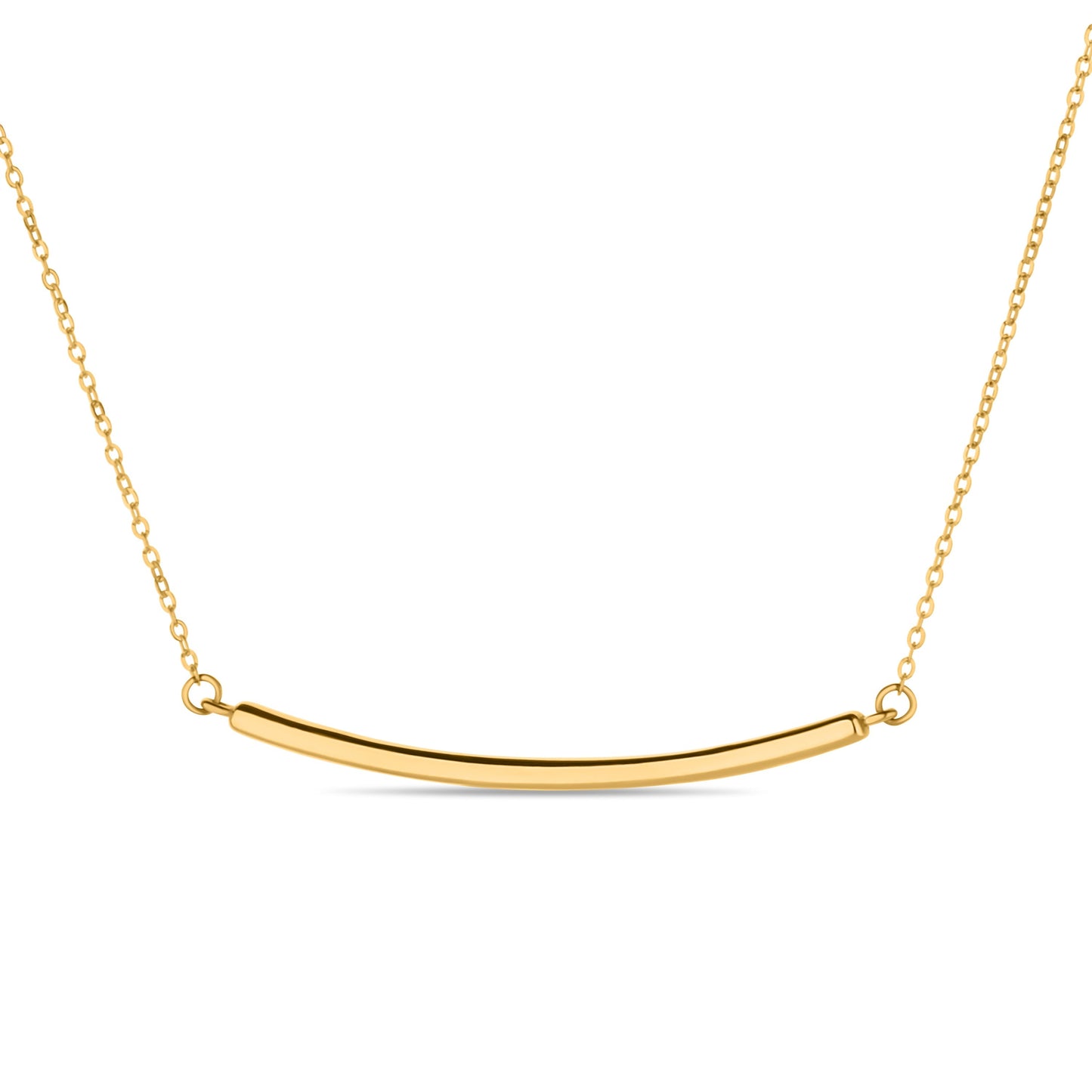 GIOVE MIO Cadena con Sonrisa en Oro Amarillo de 14Kt. Oro 14Kt / Amarillo / 33X1.4MM