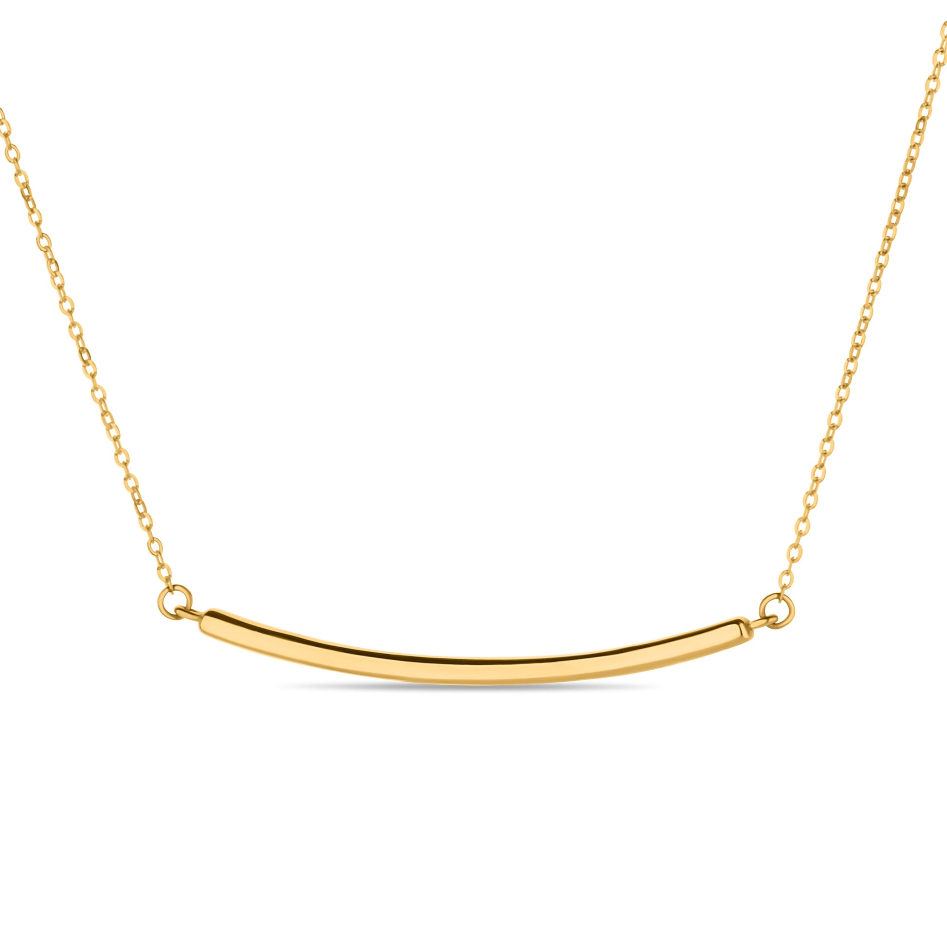 GIOVE MIO Cadena con Sonrisa en Oro Amarillo de 14Kt. Oro 14Kt / Amarillo / 33X1.4MM