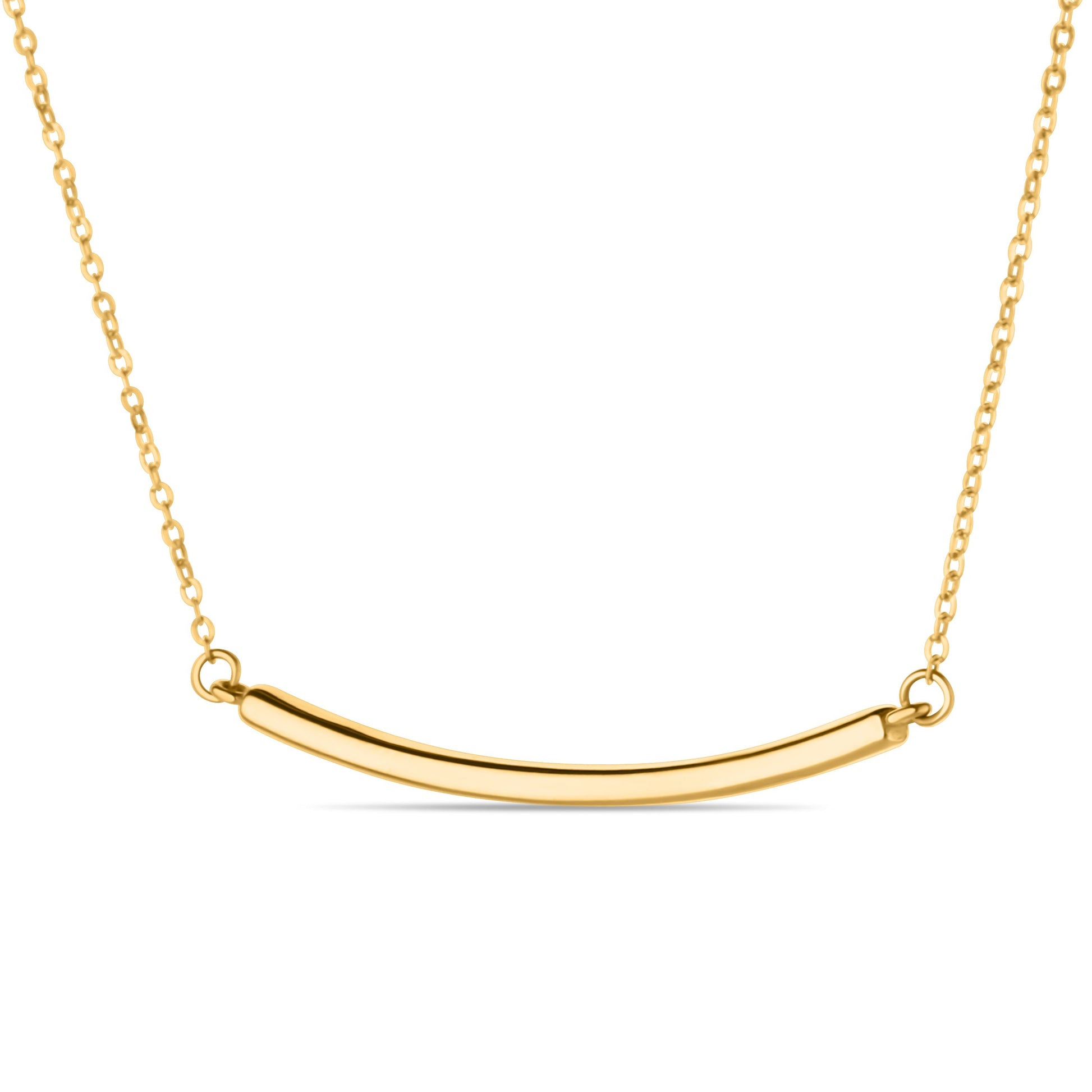 GIOVE MIO Cadena con Sonrisa en Oro Amarillo de 14Kt. Oro 14Kt / Amarillo / 33X1.4MM