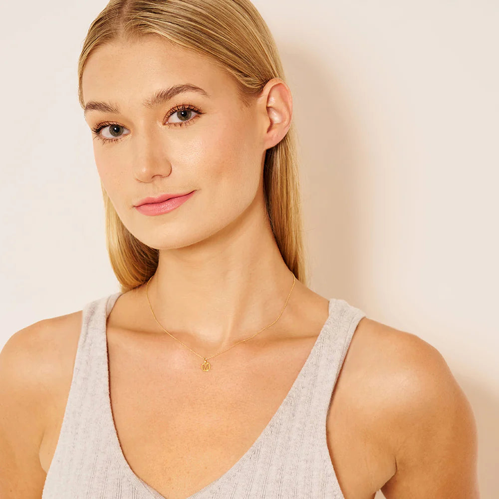 GIOVE MIO Cadena con Inicial G en Oro Amarillo de 14Kt. Oro 14Kt / Amarillo / 8MM