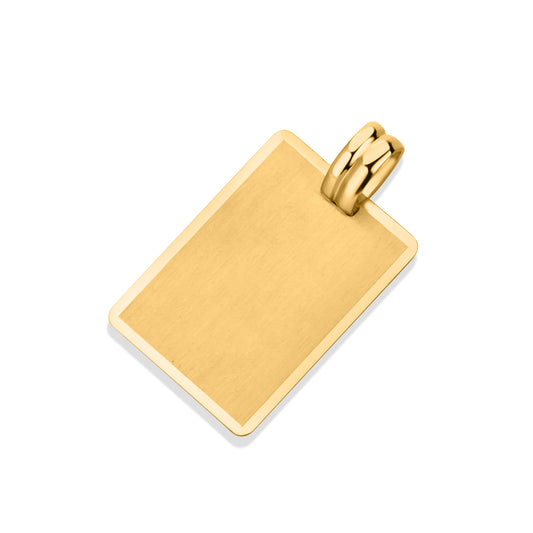 GIOVE MIO 18kt Yellow Gold Pendant with Diamond. Exclusive and sophisticated jewelry design. Elevate your look effortlessly. Make a statement with elegance!