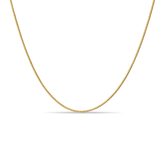 GIOVE MIO Exclusive 0.6 MM 40 CM 18kt Gold Bracelet. Elevate your look with this elegant gold chain featuring a secure clasp. Shine with sophistication!