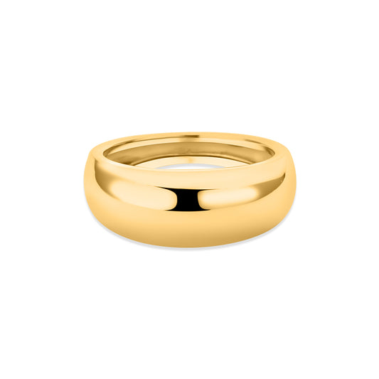 GIOVE MIO Exclusive 18kt Yellow Gold Ring with US 8 Diamond. Shine Stylishly. Stand Out with Elegance! Spark Desire with Distinction!