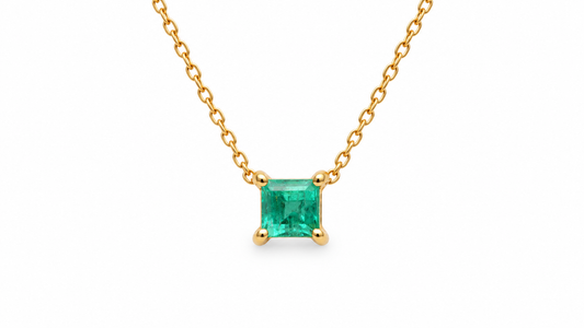 Collar de esmeralda 00233459 — producto solo